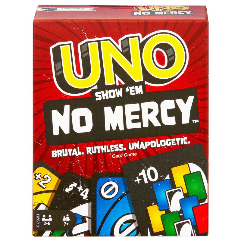 Juego cartas UNO No Mercy