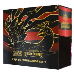 Estuche juego cartas coleccionables Entrenador Origen Perdido Elite Espada y Escudo Pokemon español