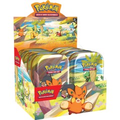 Mini lata juego cartas coleccionables Pokemon surtido español