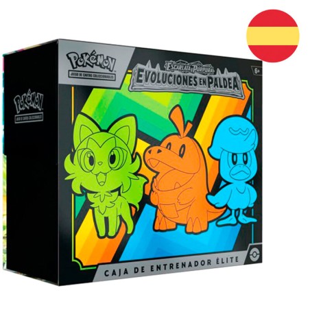 Estuche Carta Juego Cartas Coleccionables Caja Elite Pokemon español