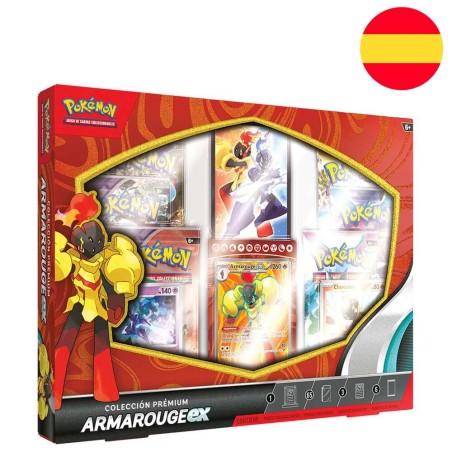 Blister juego cartas coleccionables Armarouge Pokemon español