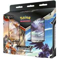 Blister 2 barajas cartas Battle Deck Bundle Lycanroc VS Corviknight Pokemon Español