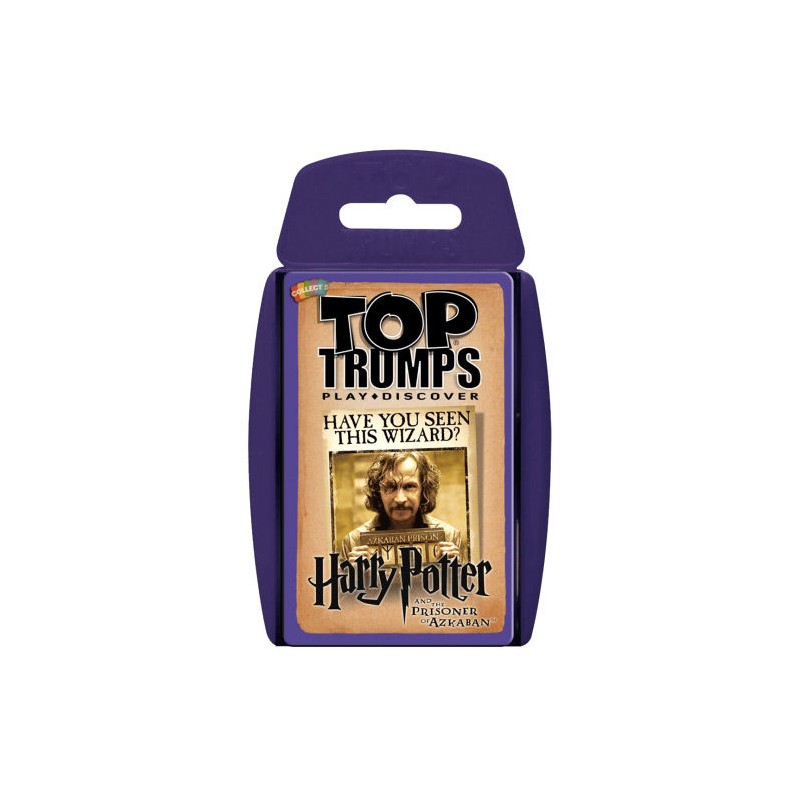 Juego cartas Harry Potter y el Prisionero de Azkaban Top Trumps Español