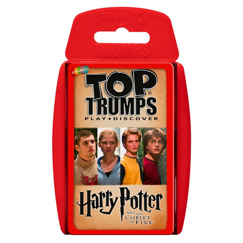 Juego cartas Harry Potter y el Caliz de Fuego Top Trumps Español