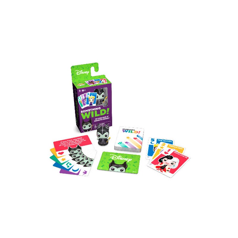 Juego cartas Something Wild! Villanas Disney Aleman / Español / Italiano