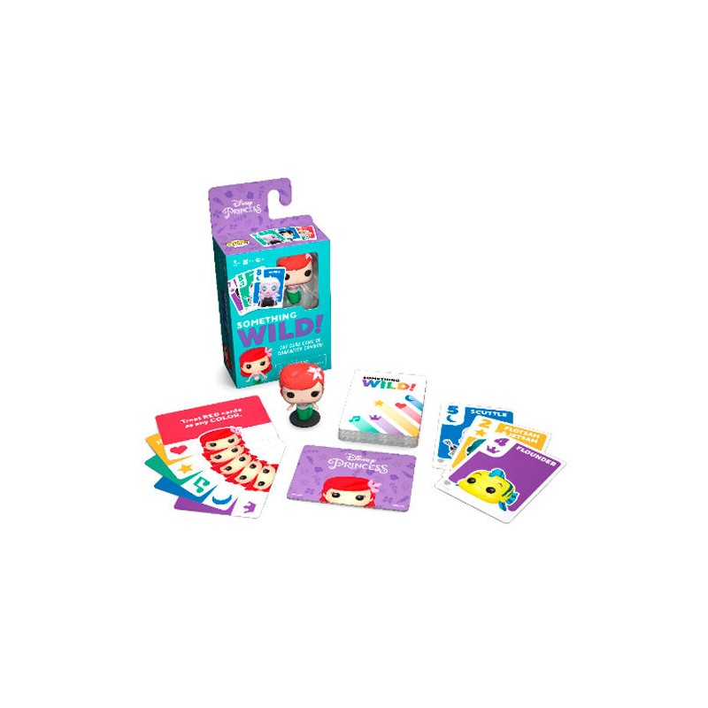 Juego cartas Something Wild! La Sirenita Disney Aleman / Español / Italiano