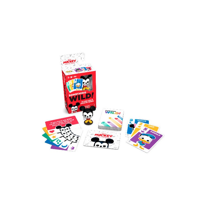 Juego cartas Something Wild! Mickey and Friends Disney Español / Aleman / Italiano