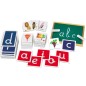 Letras tactiles Montessori