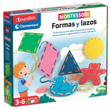 Aprende Formas y Lazos Montessori