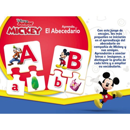 Juego Aprendo el abecedario Mickey Disney