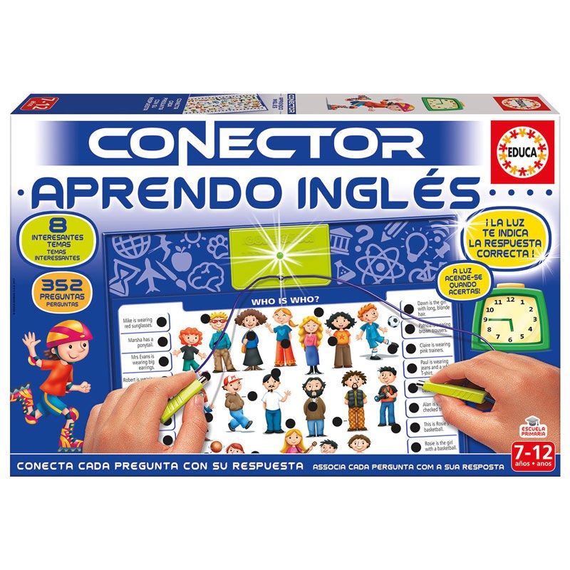 Juego Conector Aprendo Ingles