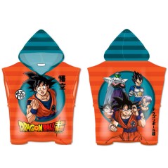 Poncho toalla Dragon Ball Super microfibra