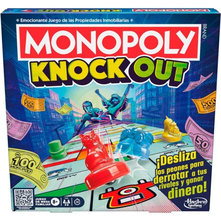 Juego mesa Monopoly Knock Out español