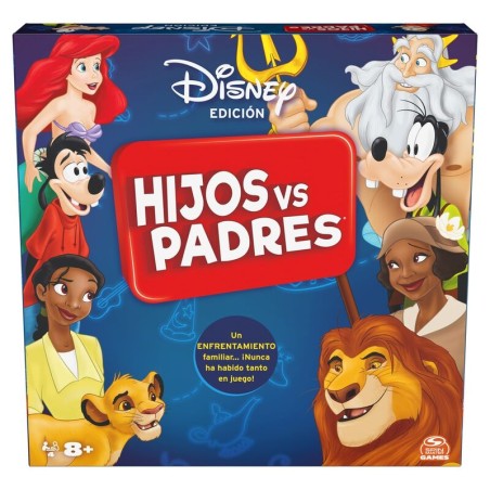 Juego de mesa HIjos Contra Padres Edicion Disney español