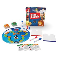 Juego de mesa HIjos Contra Padres Edicion Disney español