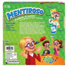 Juego de mesa Mentiroso español