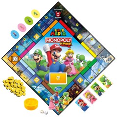 Juego Monopoly Junior Super Mario español