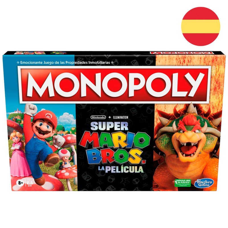 Juego Monopoly Super Mario Bros La Pelicula español