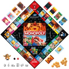 Juego Monopoly Super Mario Bros La Pelicula español