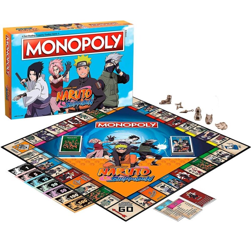 Juego monopoly Naruto Shippuden