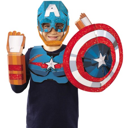 Mascara Capitan America Vengadores Avengers Marvel