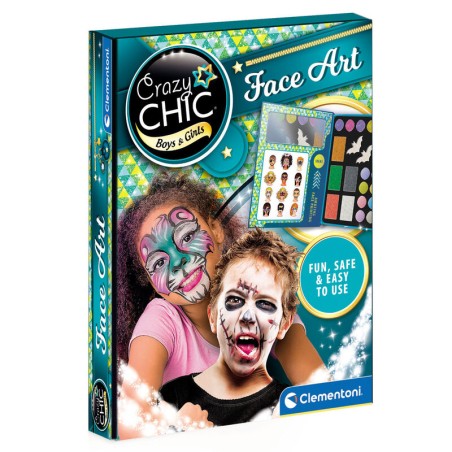 Pinturas de Cara Halloween Crazy Chic