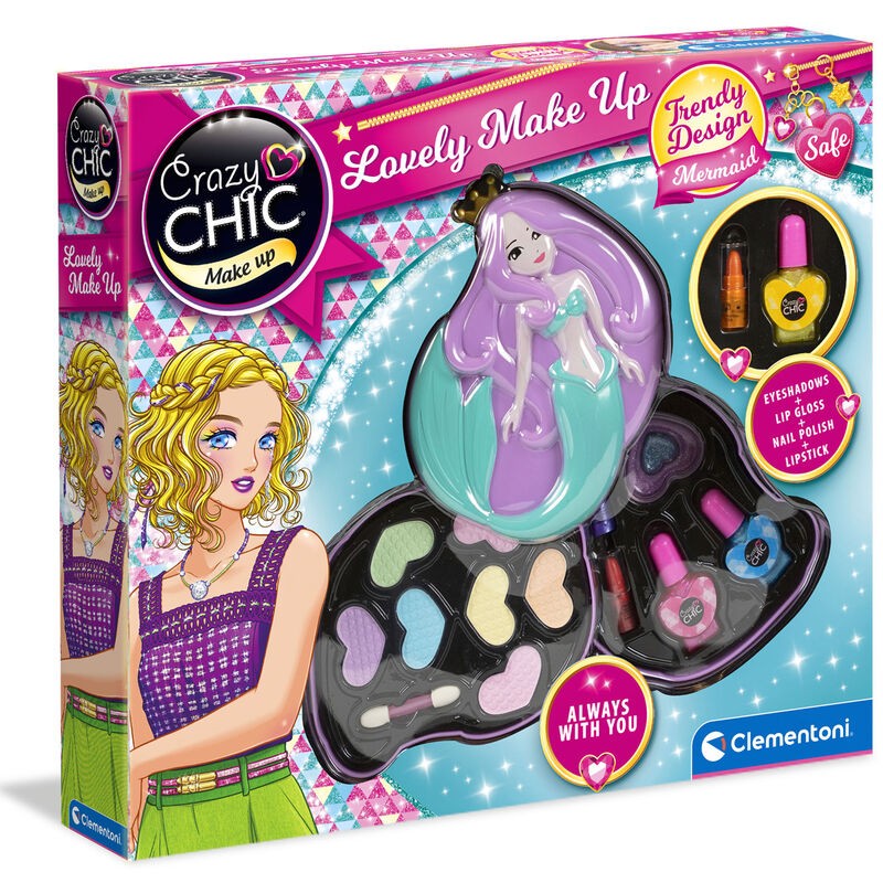 Set Maquillaje Sirena Crazy Chic