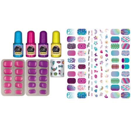 Uñas brillantes en la oscuridad Crazy chic