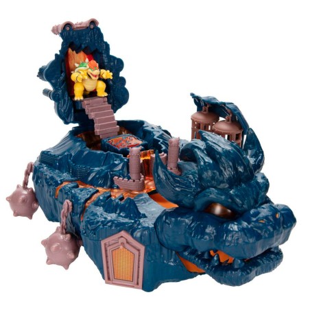 Playset Castillo de la isla de Bowser la pelicula Super Mario Bros