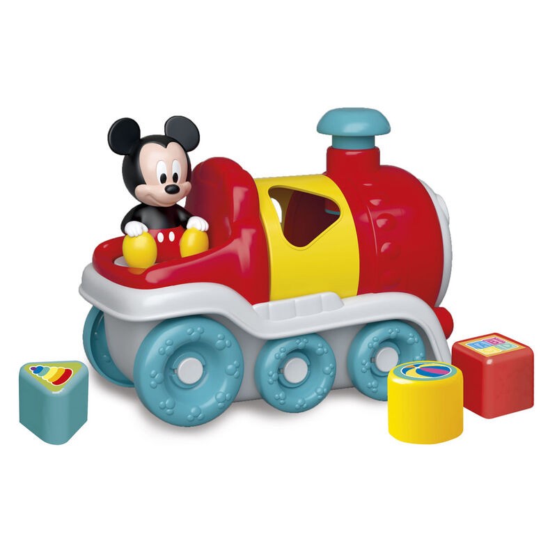 Tren encaja formas Mickey Disney