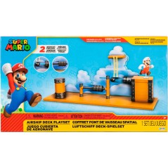 Playset Cubierta de la aeronave Super Mario Bros