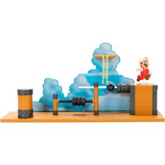 Playset Cubierta de la aeronave Super Mario Bros