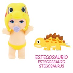 Muñeco Nature Baby Dinosaur 8cm surtido