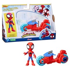 Vehiculo Moto Spidey - Spidey Amazing Friends Marvel