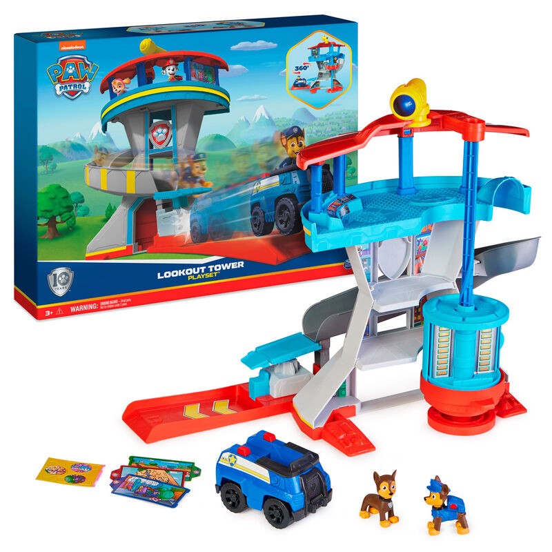 Playset Lookout Tower Patrulla Canina Paw Patrol