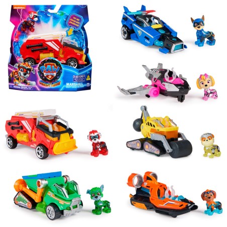 Vehiculo Mighty Movie Patrulla Canina Paw Patrol surtido