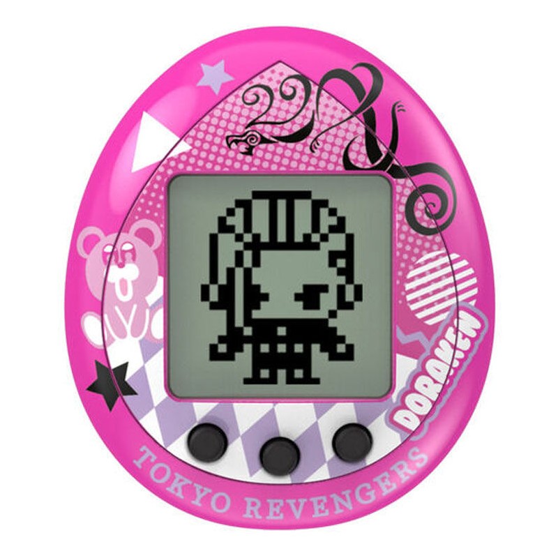 Figura soporte Draken + Tamagotchi Hugmy Tokyo Revengers