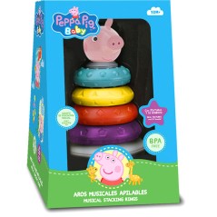 Aros apilables Peppa Pig