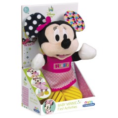 Peluche texturas Baby Minnie Disney