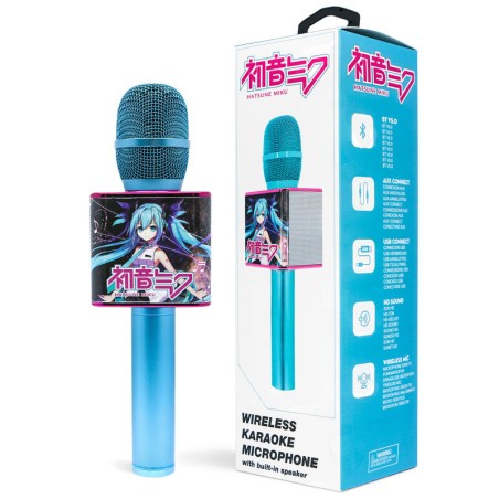 Microfono Karaoke Hatsune Miku