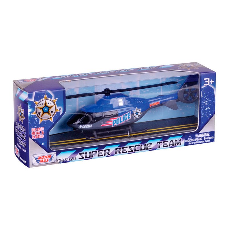 Helicoptero Rescate Die Cast surtido