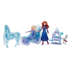 Set Muñeca Elsa + Conjunto Carruaje Nokk Frozen Disney