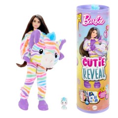 Muñeca Cutie Reveal Cebra Sueños de colores Barbie