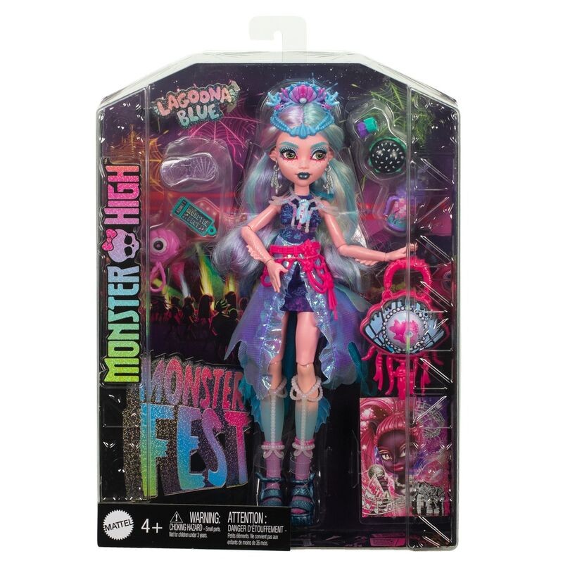 Muñeca Lagoona Blue Fiesta Monstruosa Monster High