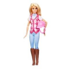 Muñeca Jinete Equitacion Barbie