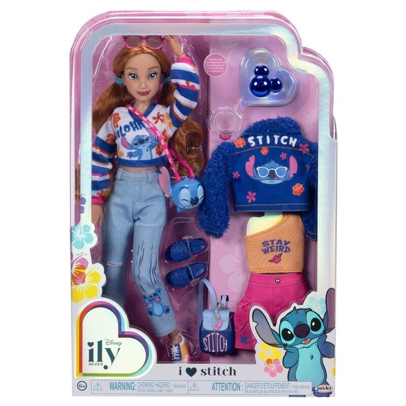 Muñeca Fashion Doll Stitch Disney ily 4Ever 28cm