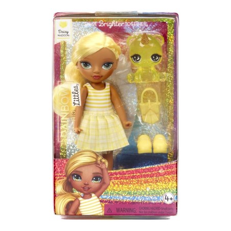 Muñeca Little fashion Daisy amarillo Rainbow High