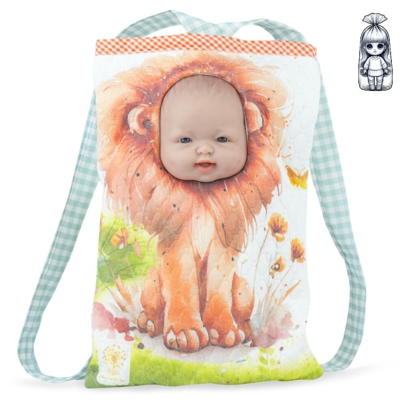 Muñeco Cuco Animal Bag 35cm