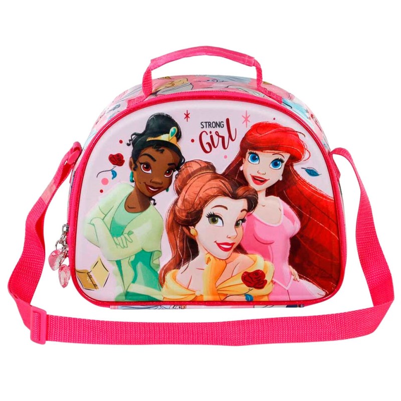 Bolsa portameriendas 3D Strong Princesas Disney