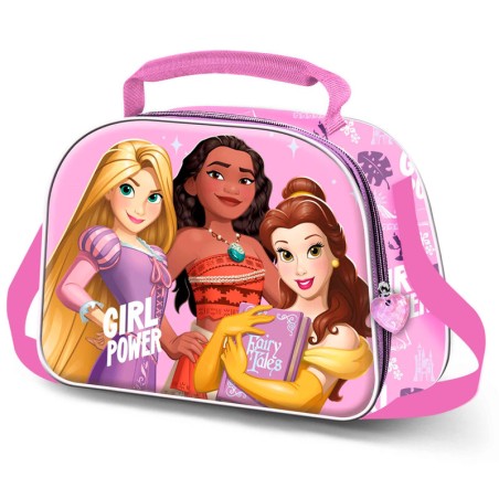 Bolsa portameriendas 3D Princesas Disney